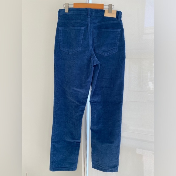Everlane Cheeky Baby Cord Regular Length Jean Pant Blue Size 29 - Picture 3 of 6